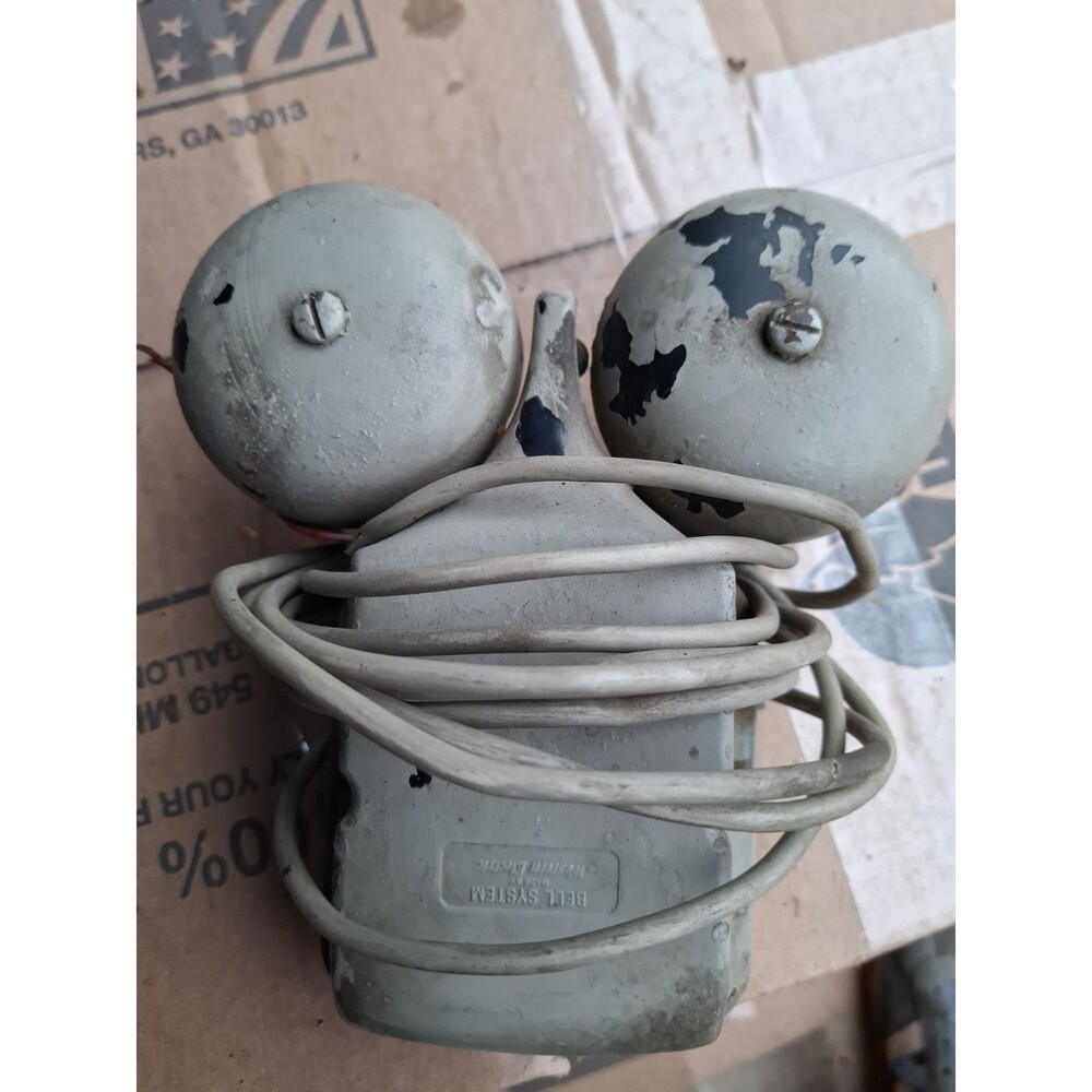 Vintage Western Electric Bell System 592A External Telephone Ringer Untested